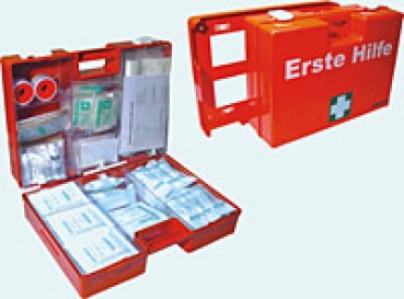 Erste-Hilfe-Koffer DIN 13169 - 2022 Multi inkl. Wandhalterung